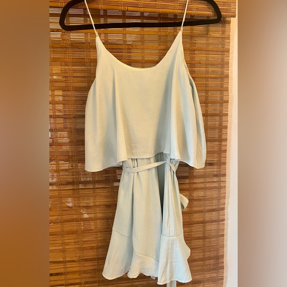 Brand new! She + Sky mint green romper. Size small - Picture 3 of 8
